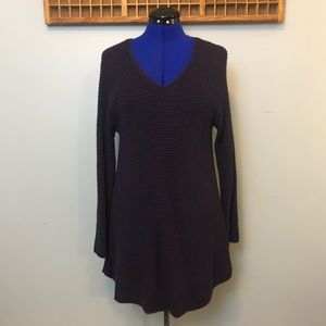Style & Co. Purple Tunic Sweater